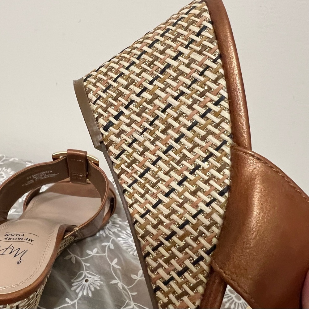 Impo Novah Wedge T Strap Sandal Chic Resortwear Boho - Picture 5 of 12